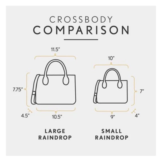 Portland Leather Goods Raindrop (Small) in Foxglove - Picture 7 of 7